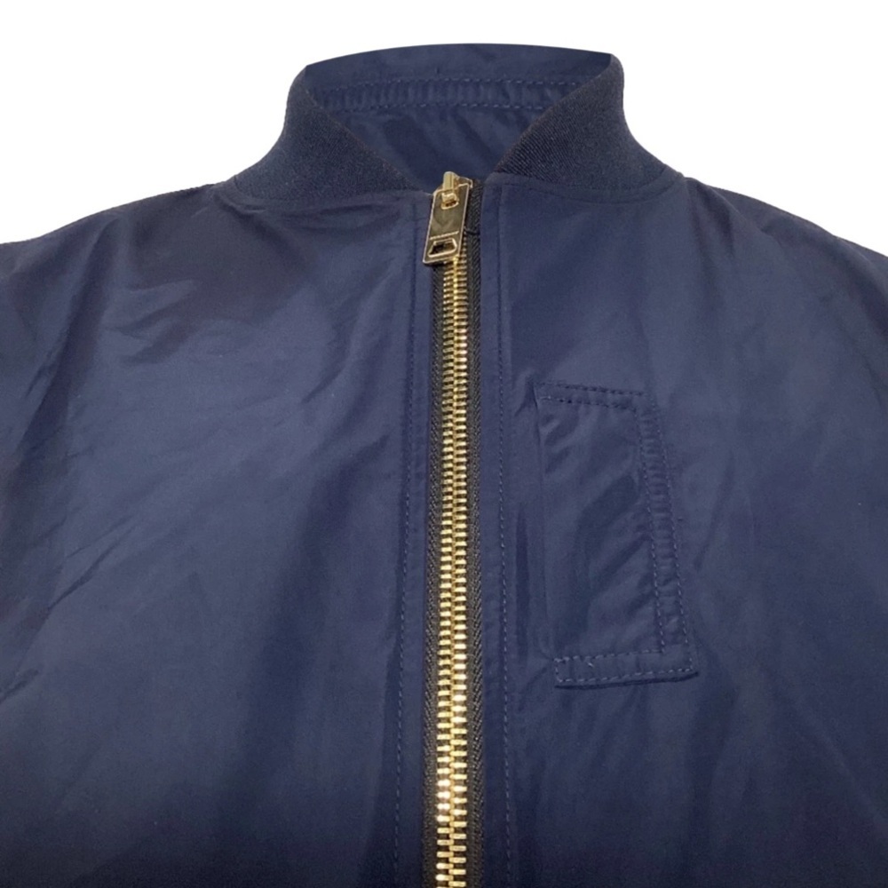 BURBERRY 
Blue Shell Bomber Jacket
Women’s Size XXL - Picture 7 of 14